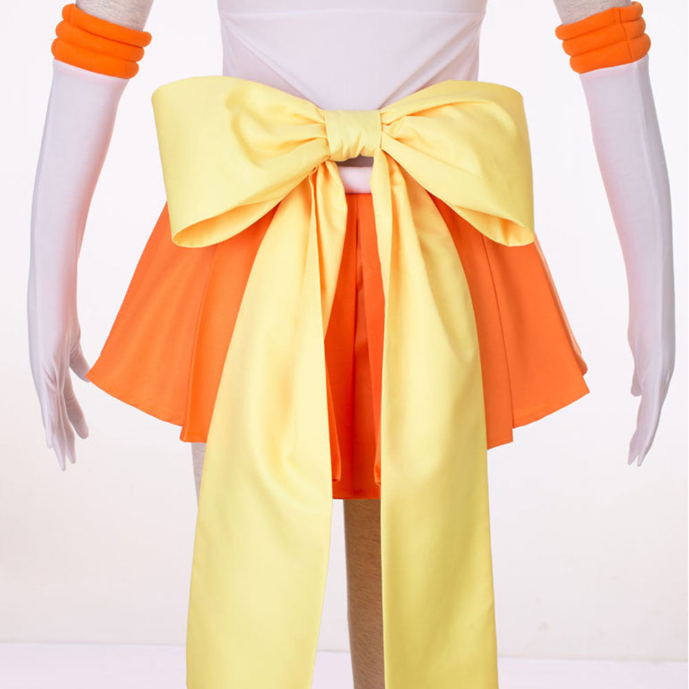 Halloween Anime Sailor Moon Costume Aino Minago Sailor venus Fighting Cosplay Full Outfit