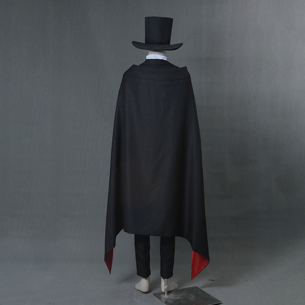 Hallowee Sailor Moon Costume Tuxedo Mask Chiba Mamoru Cosplay Outfits with Accessories Men and Kids