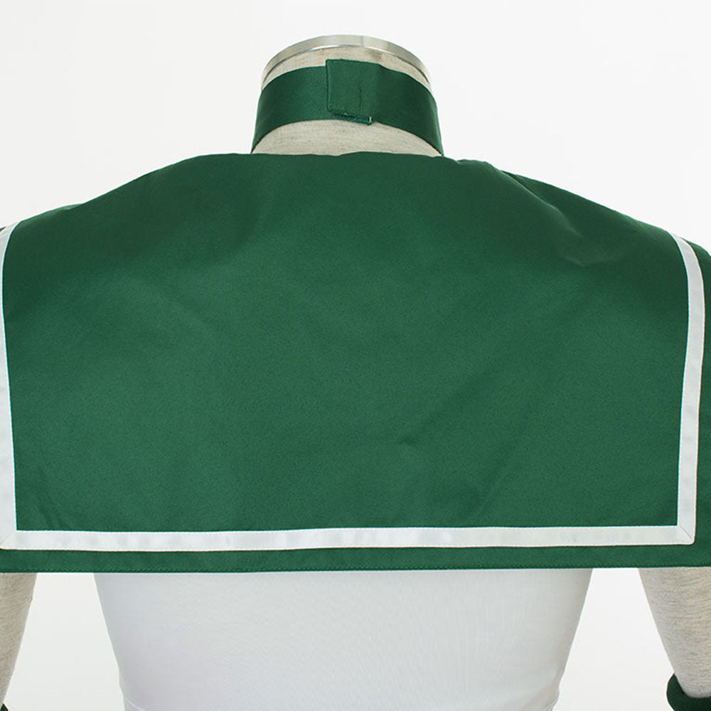 Halloween Anime Sailor Moon Costume Kino Makoto Sailor jupiter Fighting Cosplay Full Outfit