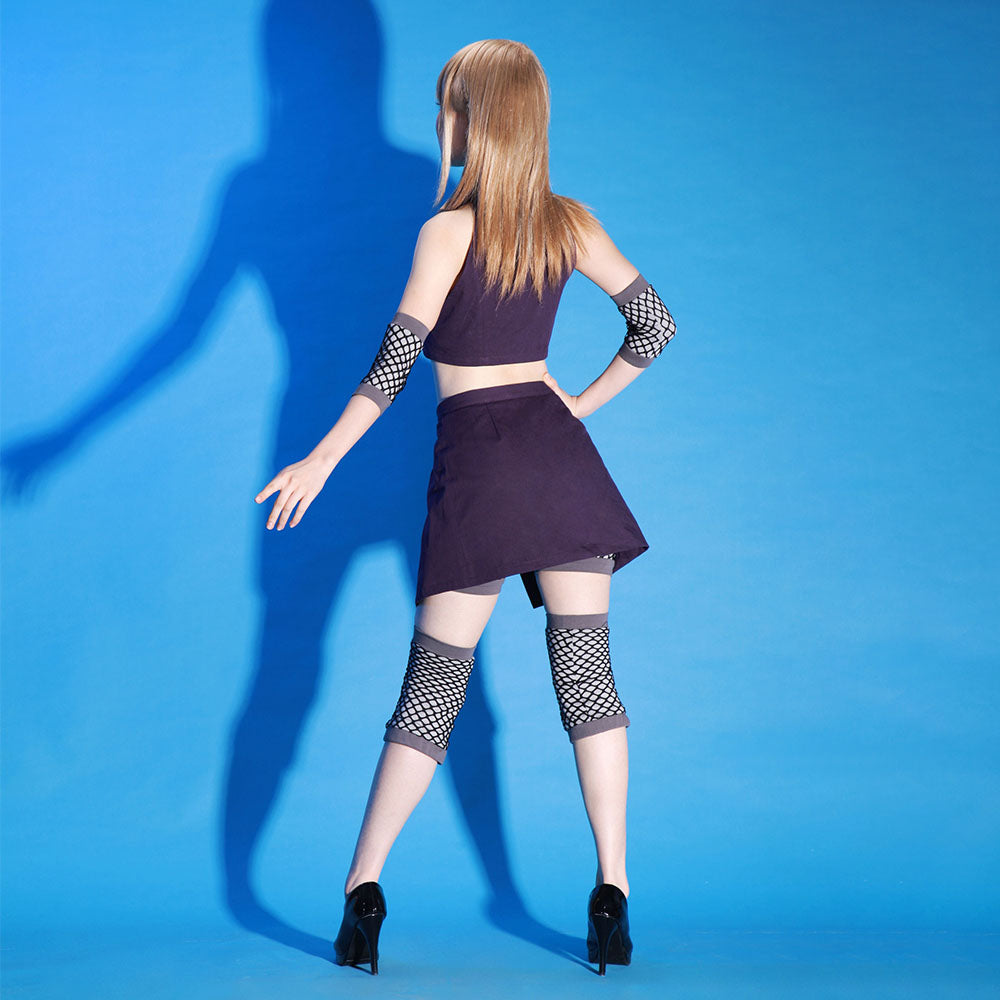 Anime Naruto Shippuden Cosplay Yamanaka Ino Costume Women Kids Halloween