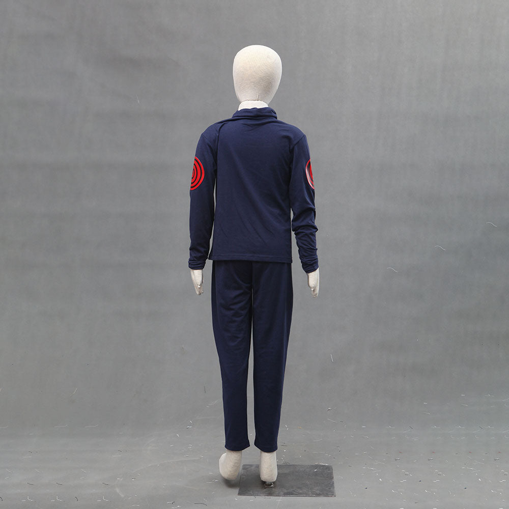 Anime Naruto Shippuden Cosplay Kakashi Ninja Uniform Costume Men Kids Halloween