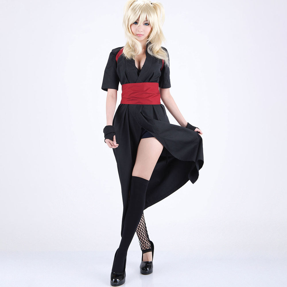 Anime Naruto Shippuden Cosplay Temari Ninja Exam Costume Women Kids Halloween