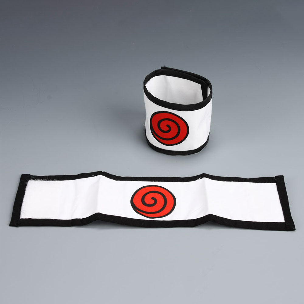 Naruto Find the Four-Leaf Red Clover Naruto Cosplay Costume Outfit Men Kids Halloween