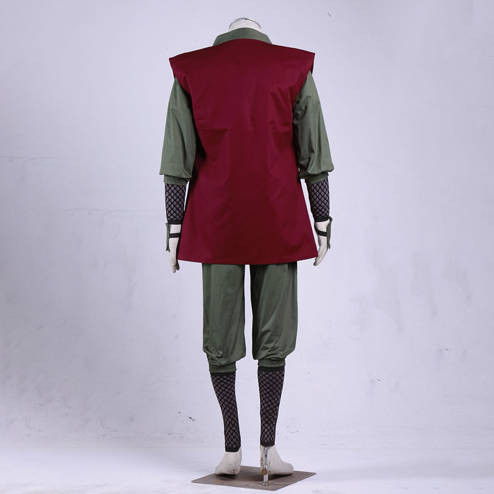 Anime Naruto Shippuden Cosplay Jiraiya Costume Men Kids Halloween