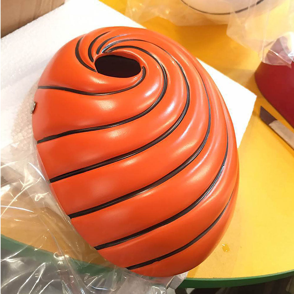Anime Naruto Shippuden Costume Obito Tobi Cosplay Mask Adults Kids Halloween