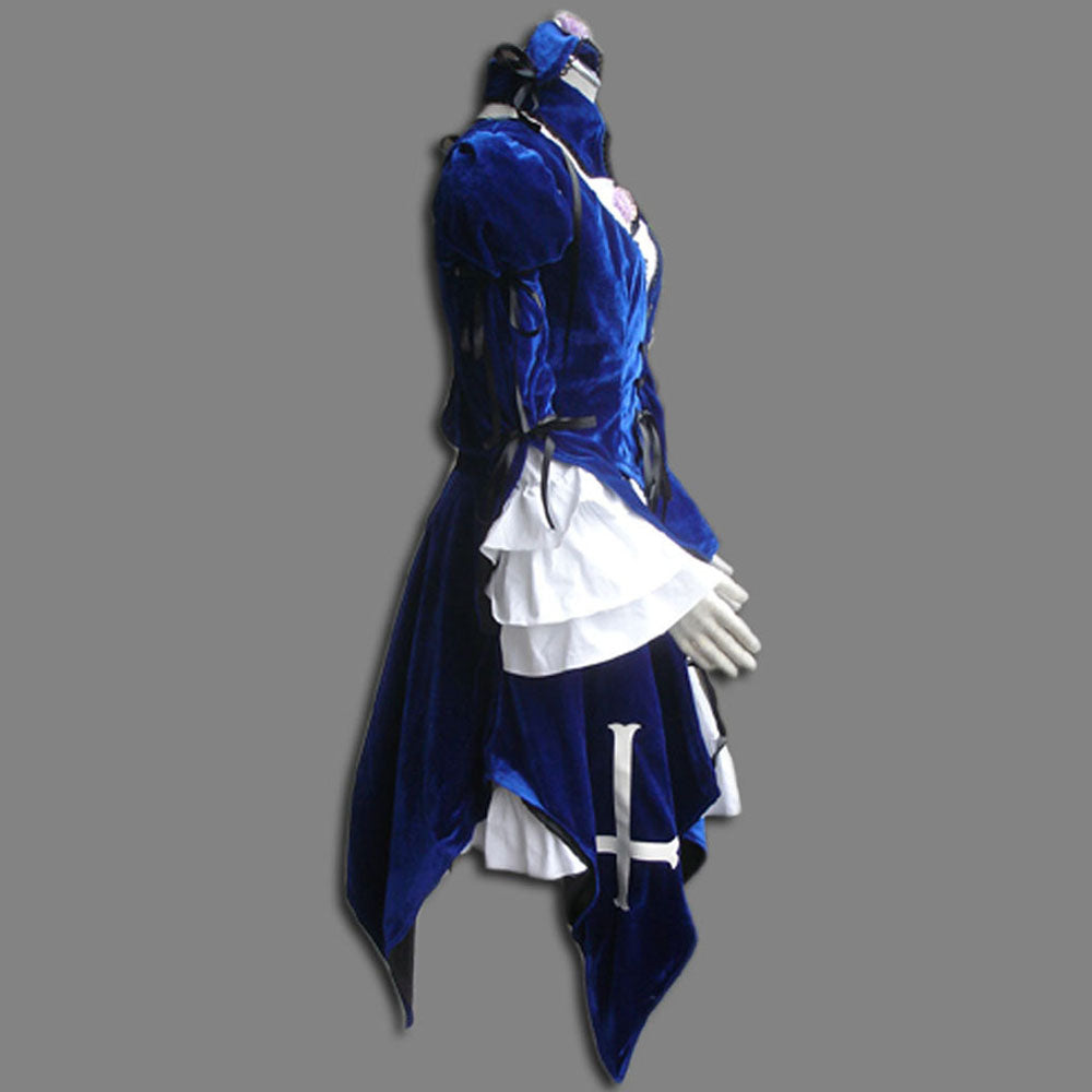 Rozen Maiden Mercury Lamp Cosplay Costumes Outfits Women and Kids Halloween