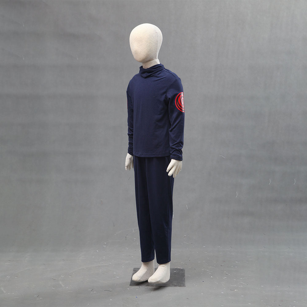 Anime Naruto Shippuden Cosplay Kakashi Ninja Uniform Costume Men Kids Halloween