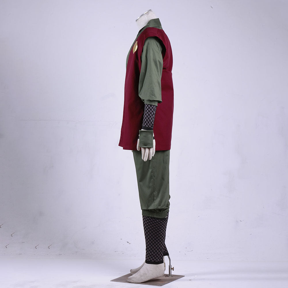 Anime Naruto Shippuden Cosplay Jiraiya Costume Men Kids Halloween