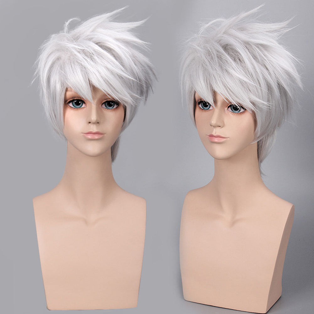 Anime Naruto Shippuden Hatake Kakashi Accessories Wig Mask Gloves Kunai Headband