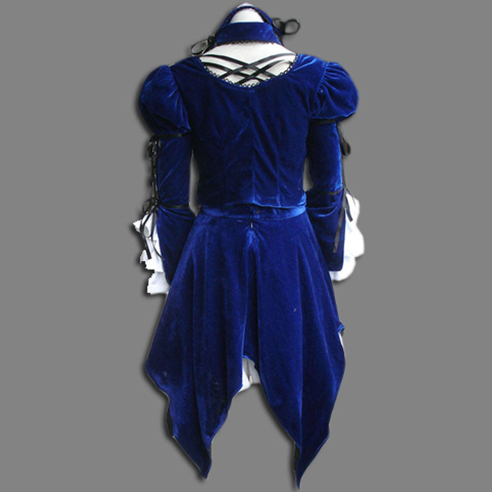Rozen Maiden Mercury Lamp Cosplay Costumes Outfits Women and Kids Halloween