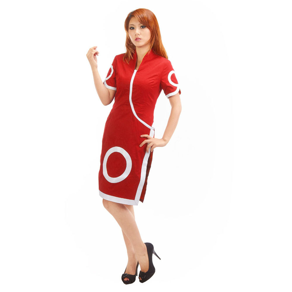 Anime Naruto Shippuden Cosplay Sakura Childhood Costume Women Kids Halloween
