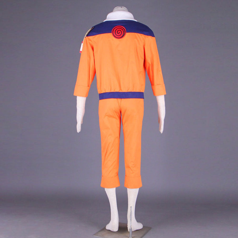 Anime Naruto Shippuden Cosplay Naruto Chidhood Costume Men Kids Halloween