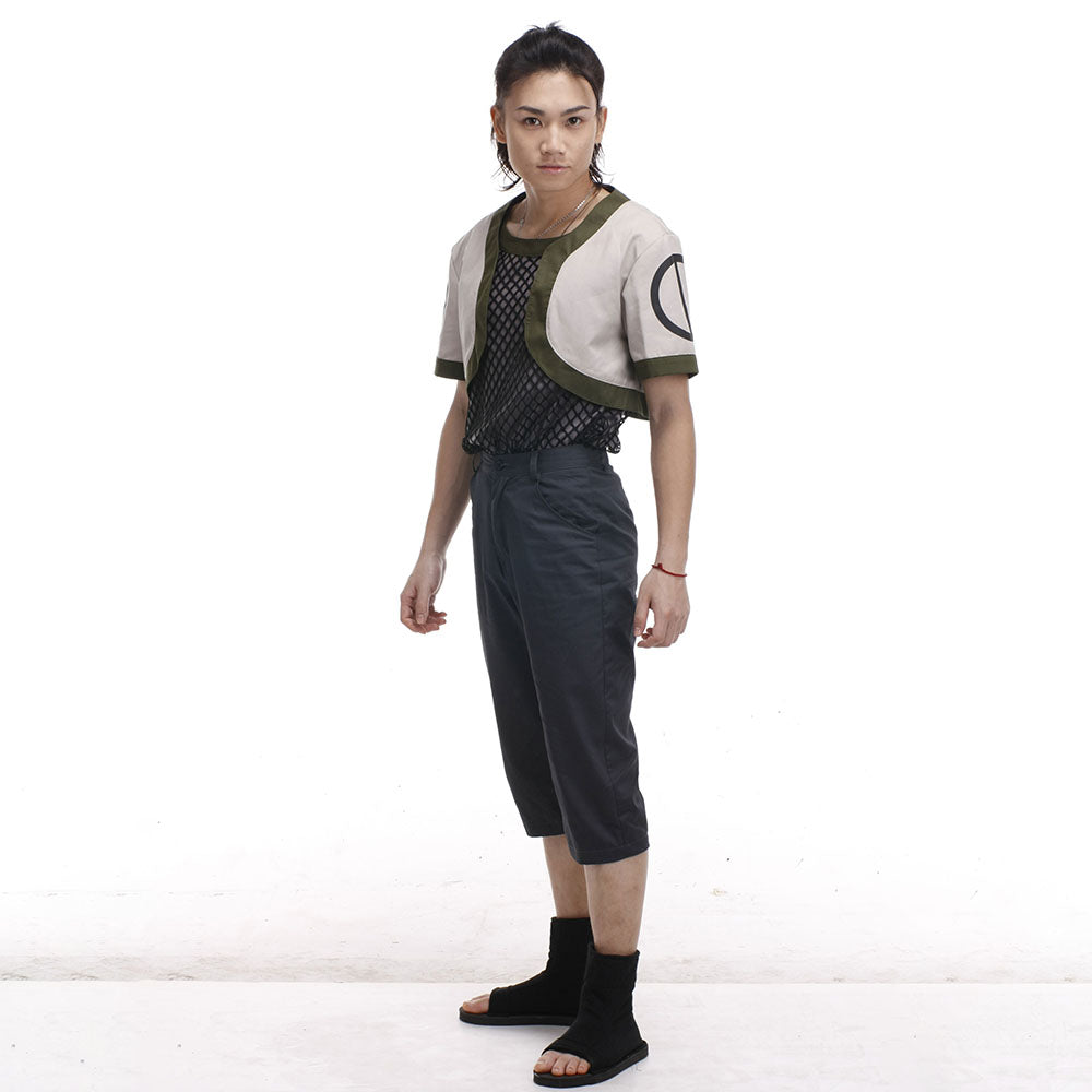 Anime Naruto Shippuden Cosplay Nara Shikamaru Costume Men Kids Halloween