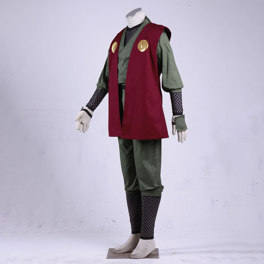 Anime Naruto Shippuden Cosplay Jiraiya Costume Men Kids Halloween