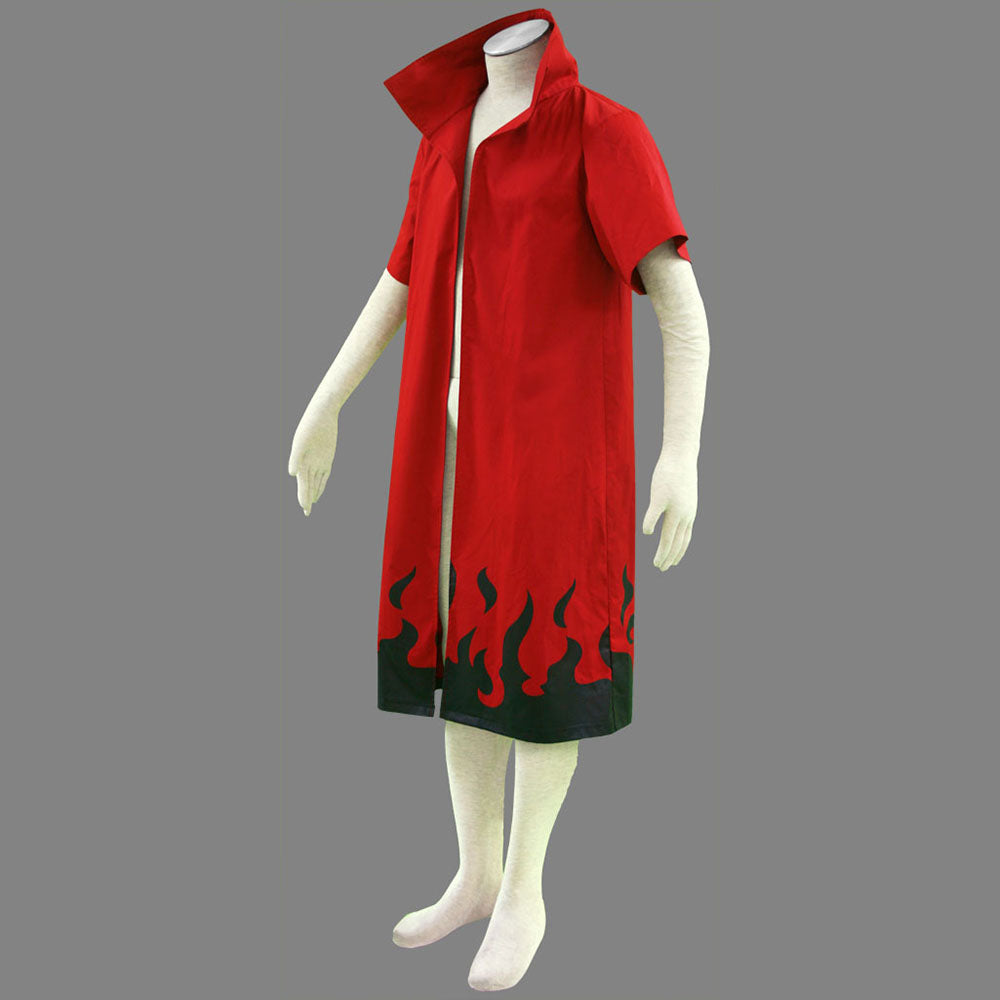 Anime Naruto Shippuden Naruto Sennin Moodo Cosplay Costume Cloak Men Kids Halloween