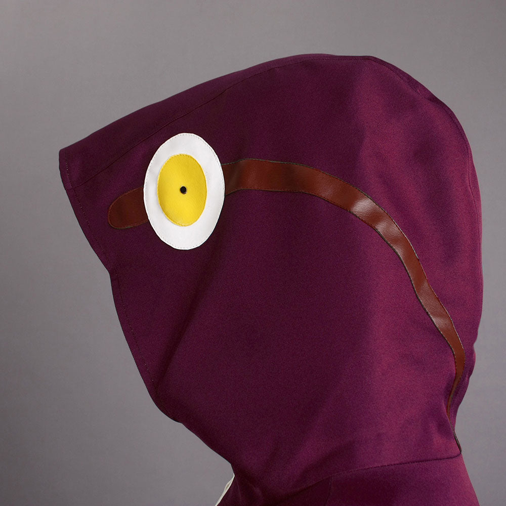 Anime Naruto Shippuden Costume Yakushi Kabuto Cosplay Cloak Men Kids Halloween