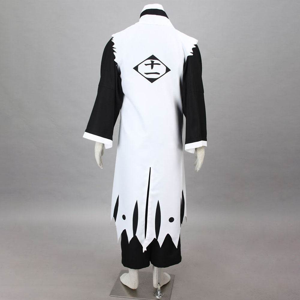 Anime Bleach Zaraki Kenpachi Costume Cosplay Suits 11th Division Captain Costume Men and Kids Halloween