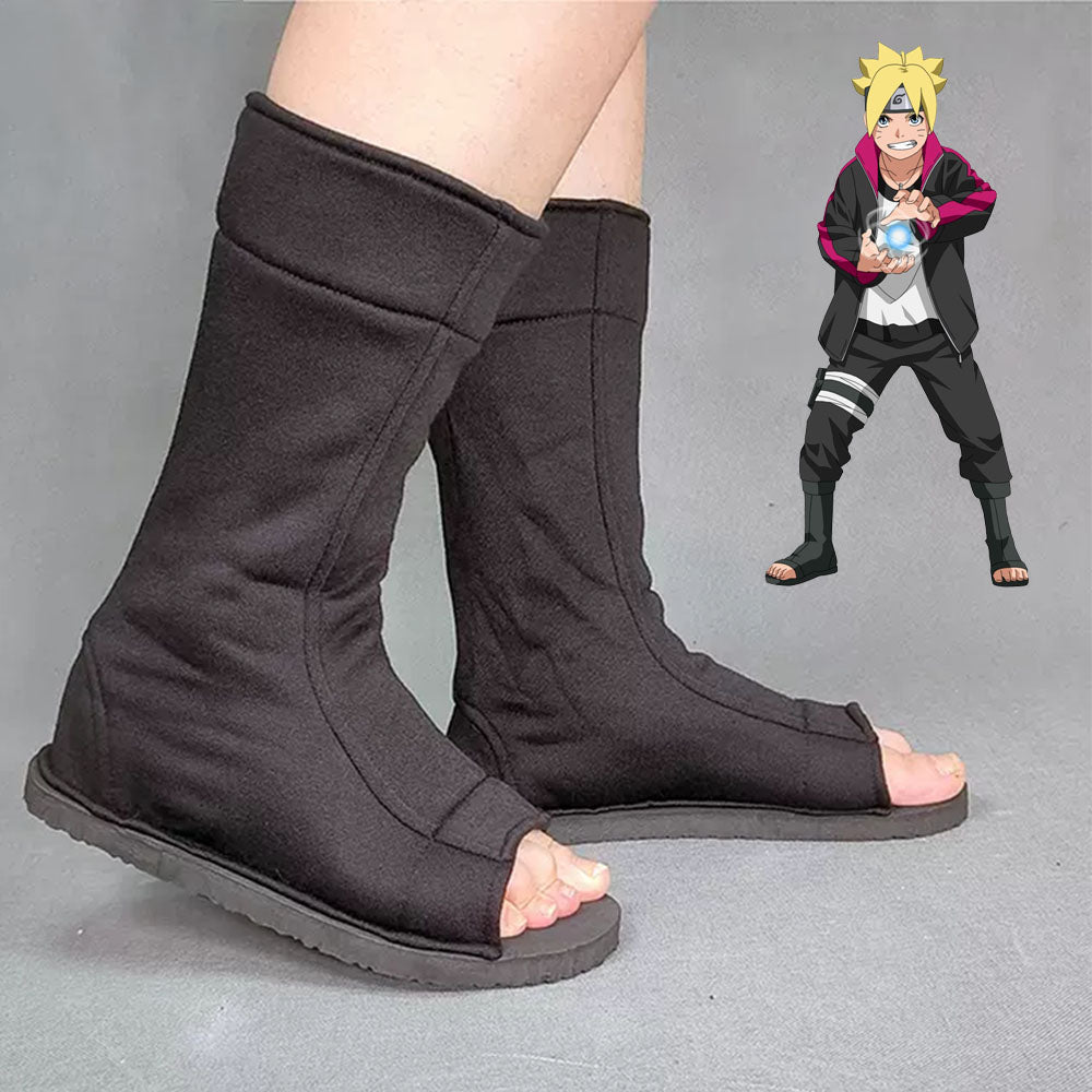 Anime Boruto Uzumaki Boruto Cosplay Costume Shoes for Adults Kids Halloween
