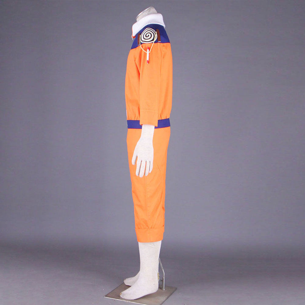 Anime Naruto Shippuden Cosplay Naruto Chidhood Costume Men Kids Halloween