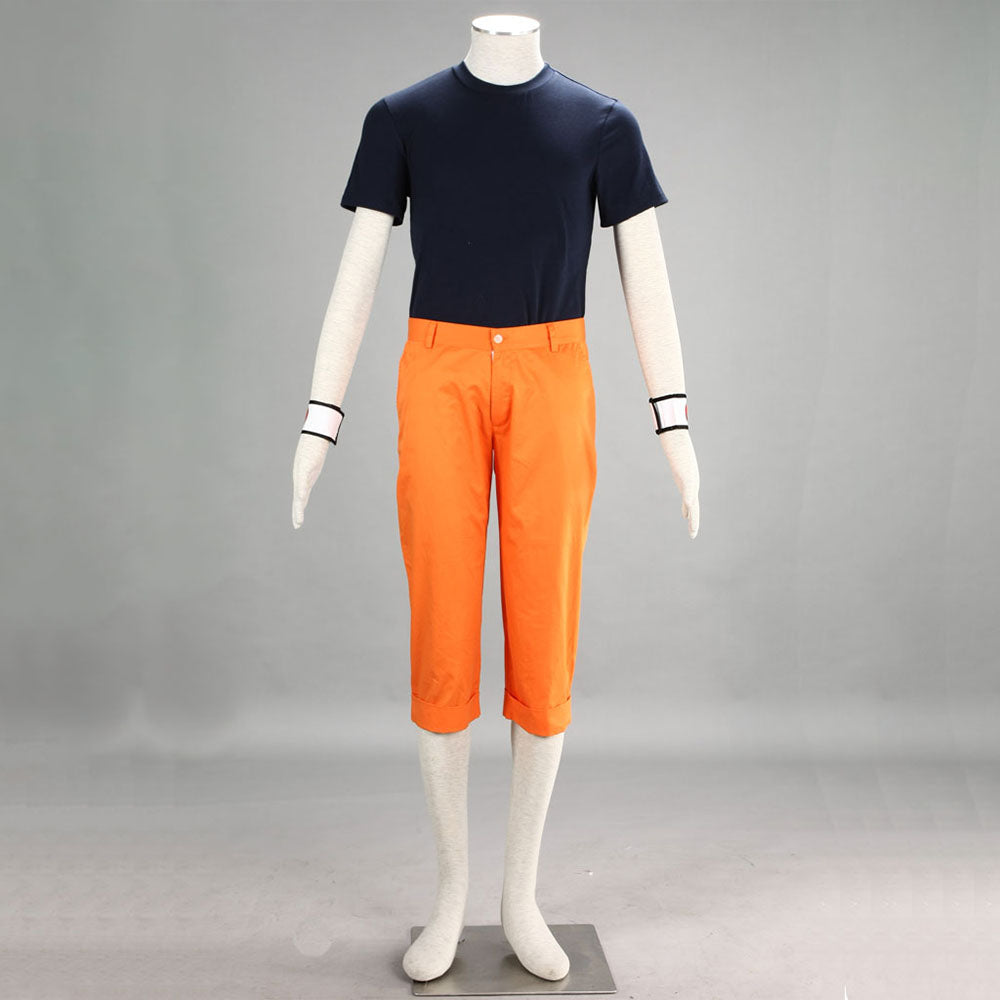 Naruto Find the Four-Leaf Red Clover Naruto Cosplay Costume Outfit Men Kids Halloween