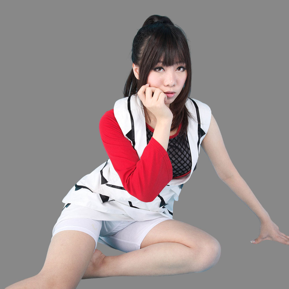Anime Naruto Shippuden Yuuhi Kurenai Cosplay Costume Women Kids Halloween