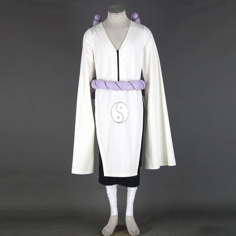 Anime Naruto Shippuden Kaguya Kimimaro Cosplay Costume Men Kids Halloween
