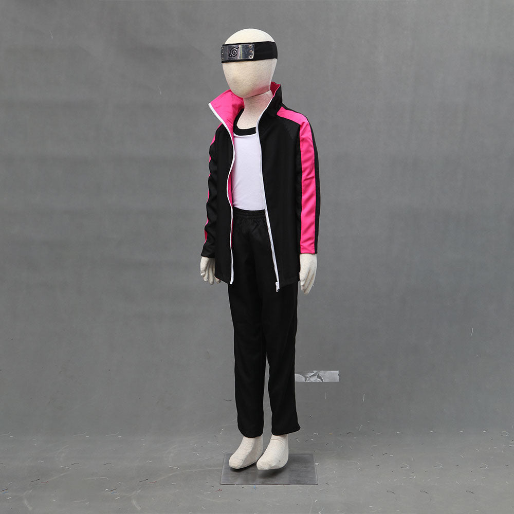 Anime Naruto Boruto Cosplay Boruto Cosplay Costume with Accessories Men and Kids Halloween