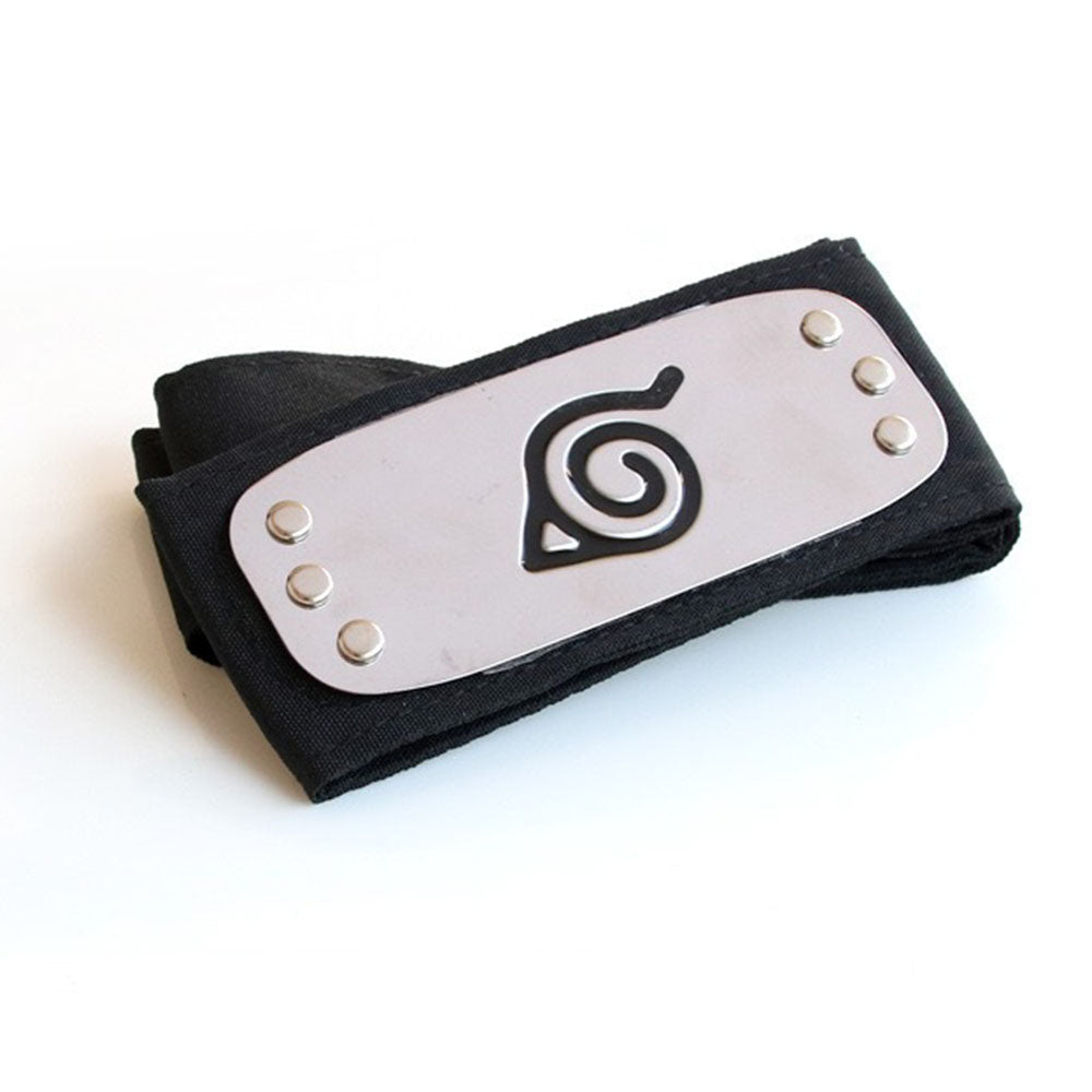 Anime Naruto Shippuden 4 Colors Headbands Package Naruto Sakura Kakashi Sasuke Cosplay Accessories