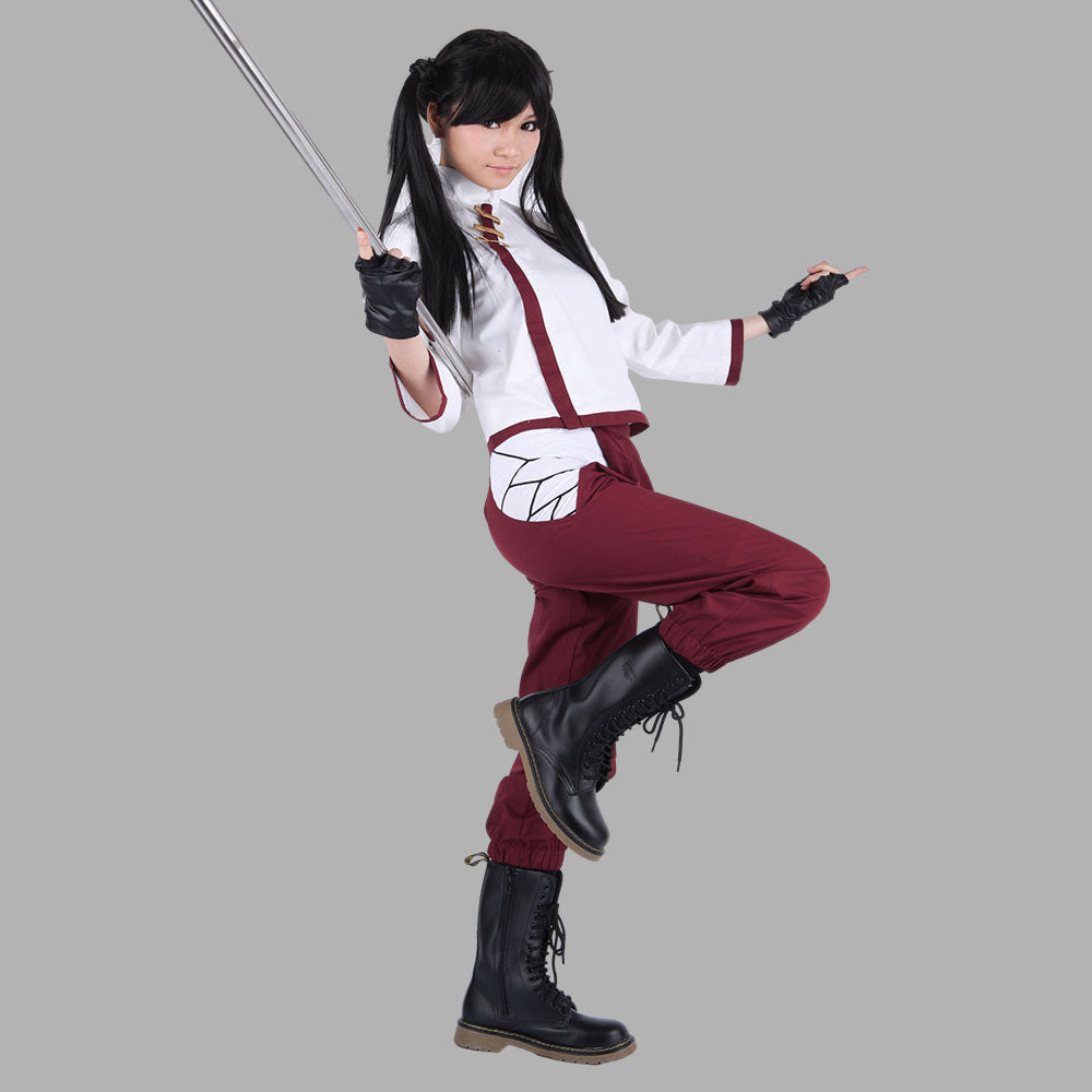 Anime Naruto Shippuden Cosplay Tenten Costume Women Kids Halloween