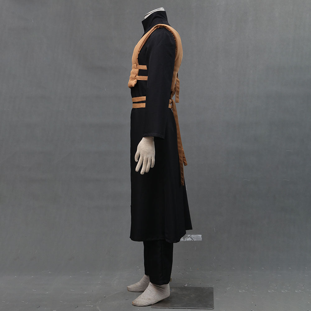 Anime Naruto Shippuden Cosplay Gaara Black Costume Men Kids Halloween