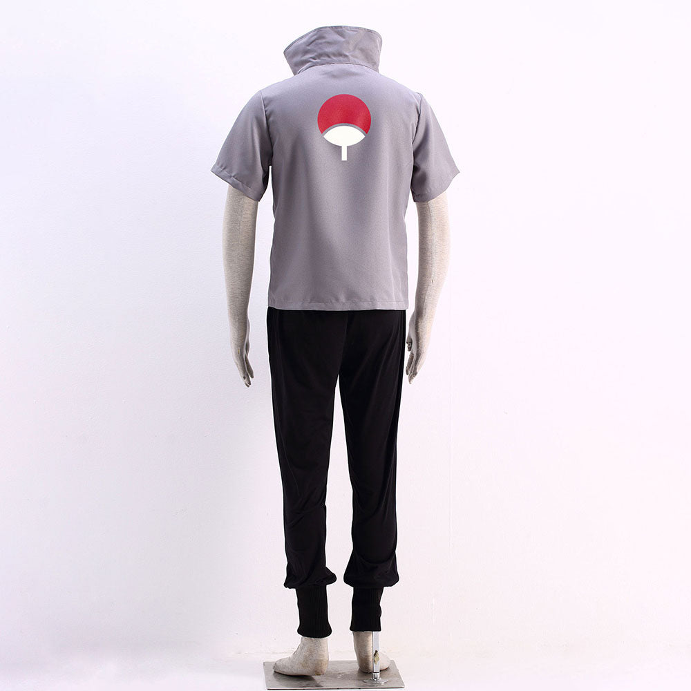 Anime Naruto Shippuden Uchiha Sasuke Cosplay Snake Organization Costume Men Kids Halloween