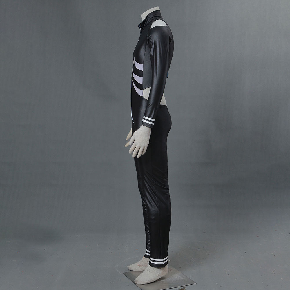 Anime Tokyo Ghoul Kaneki Ken Cosplay Costume Black Jumpsuit Men and Kids Halloween