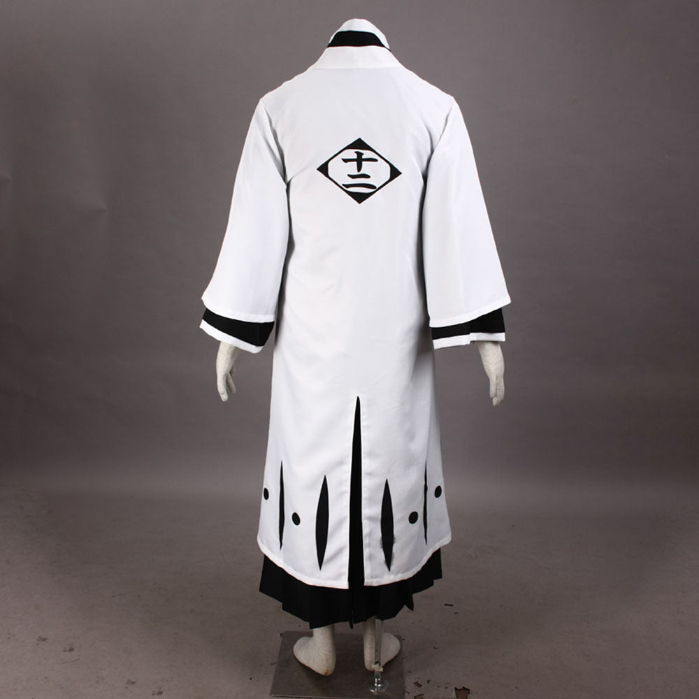 Anime Bleach Kurotsuchi Mayuri Costume Cosplay Suits 12th Division Captain Costume Men and Kids Halloween
