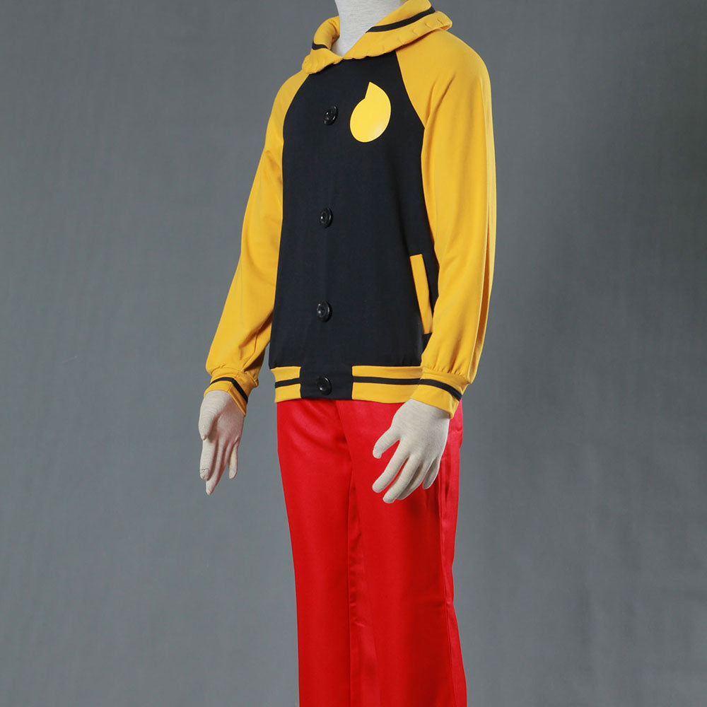 Anime Soul Eater The Soul Cosplay Costume Hoodie full Outfit Men and Kids Halloween