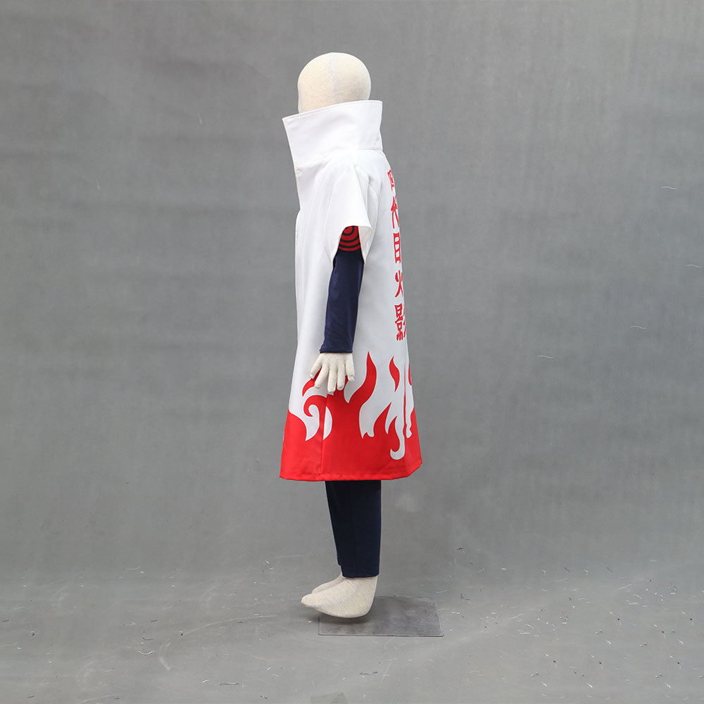 Anime Naruto Shippuden Cosplay Namikaze Minato 4th Hokage Costume Men Kids Halloween