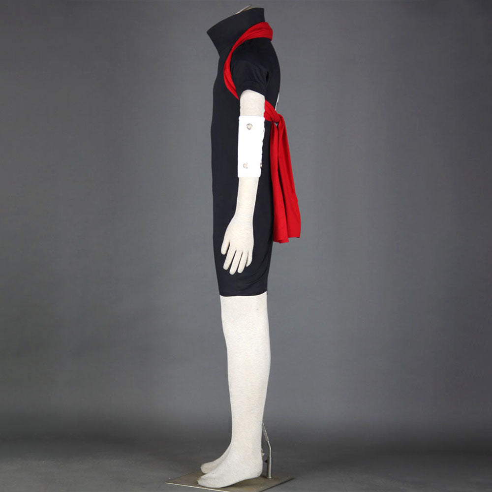 Anime Naruto Shippuden Cosplay Uchiha Sasuke Ninja Exam Costume Men Kids Halloween