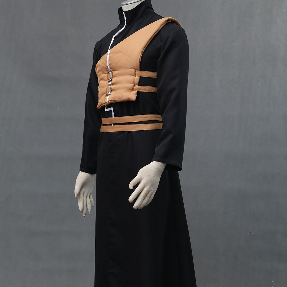 Anime Naruto Shippuden Cosplay Gaara Black Costume Men Kids Halloween