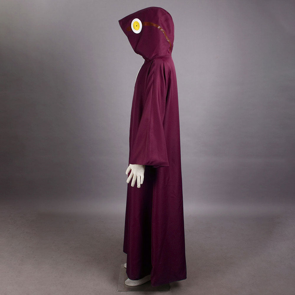 Anime Naruto Shippuden Costume Yakushi Kabuto Cosplay Cloak Men Kids Halloween