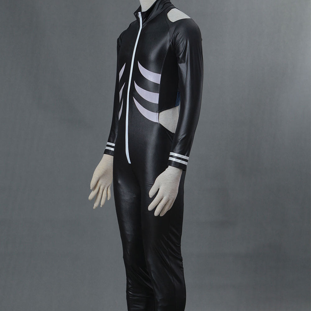 Anime Tokyo Ghoul Kaneki Ken Cosplay Costume Black Jumpsuit Men and Kids Halloween