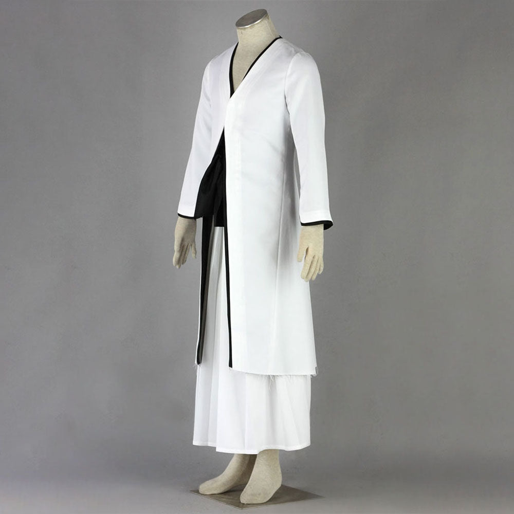 Anime Bleach Costume Ichigo Kurosaki Cosplay White Suits Men and Kids Halloween