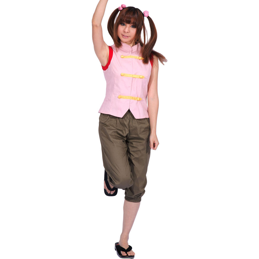 Anime Naruto Shippuden Cosplay Tenten Costume Women Kids Halloween