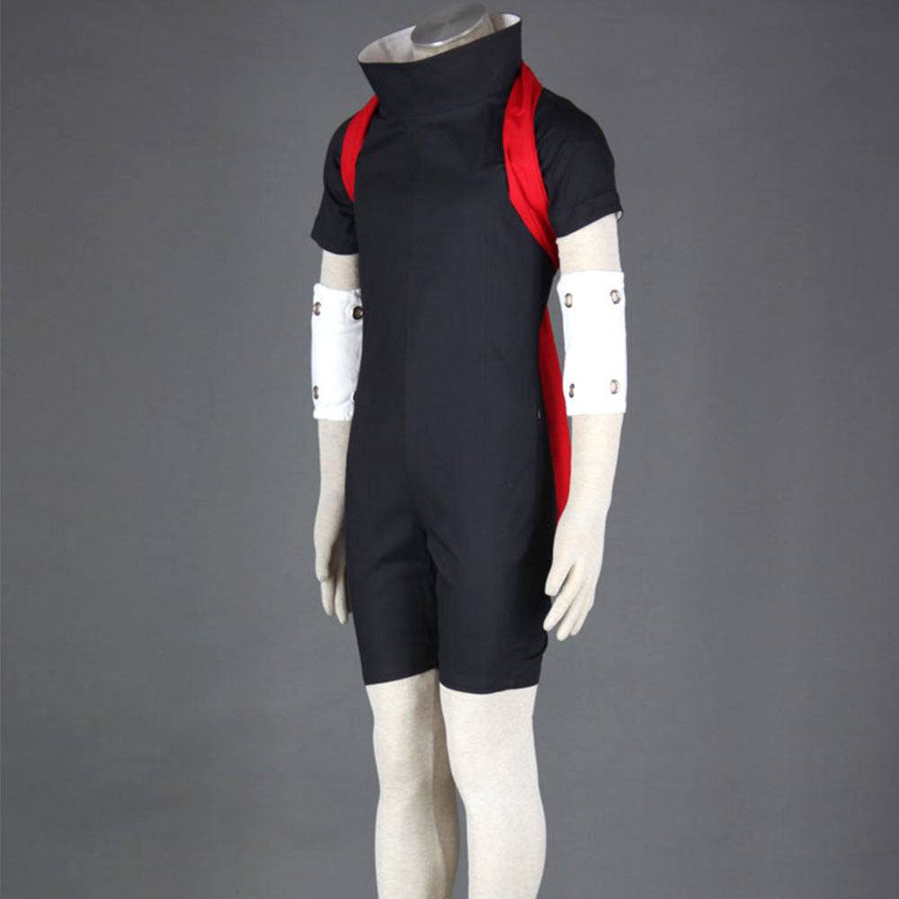 Anime Naruto Shippuden Cosplay Uchiha Sasuke Ninja Exam Costume Men Kids Halloween