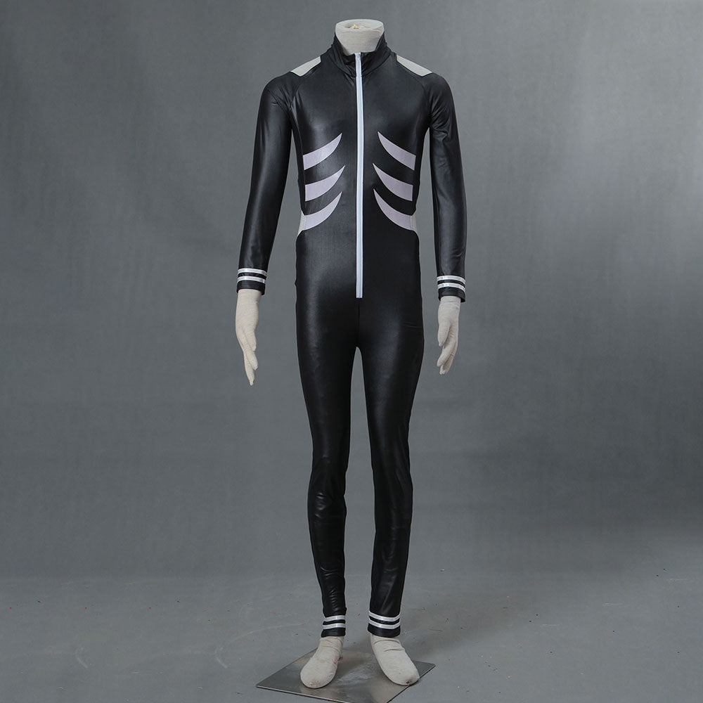 Anime Tokyo Ghoul Kaneki Ken Cosplay Costume Black Jumpsuit Men and Kids Halloween