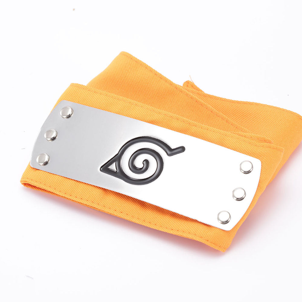 Anime Naruto Shippuden 4 Colors Headbands Package Naruto Sakura Kakashi Sasuke Cosplay Accessories