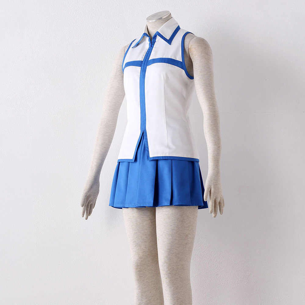 Anime Fairy Tail Lucy Heartfilia Cosplay Costume Uniform Women Kids Halloween