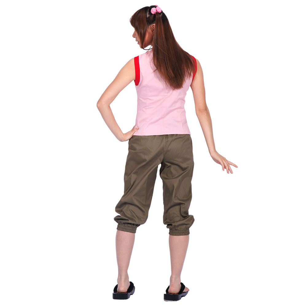 Anime Naruto Shippuden Cosplay Tenten Costume Women Kids Halloween