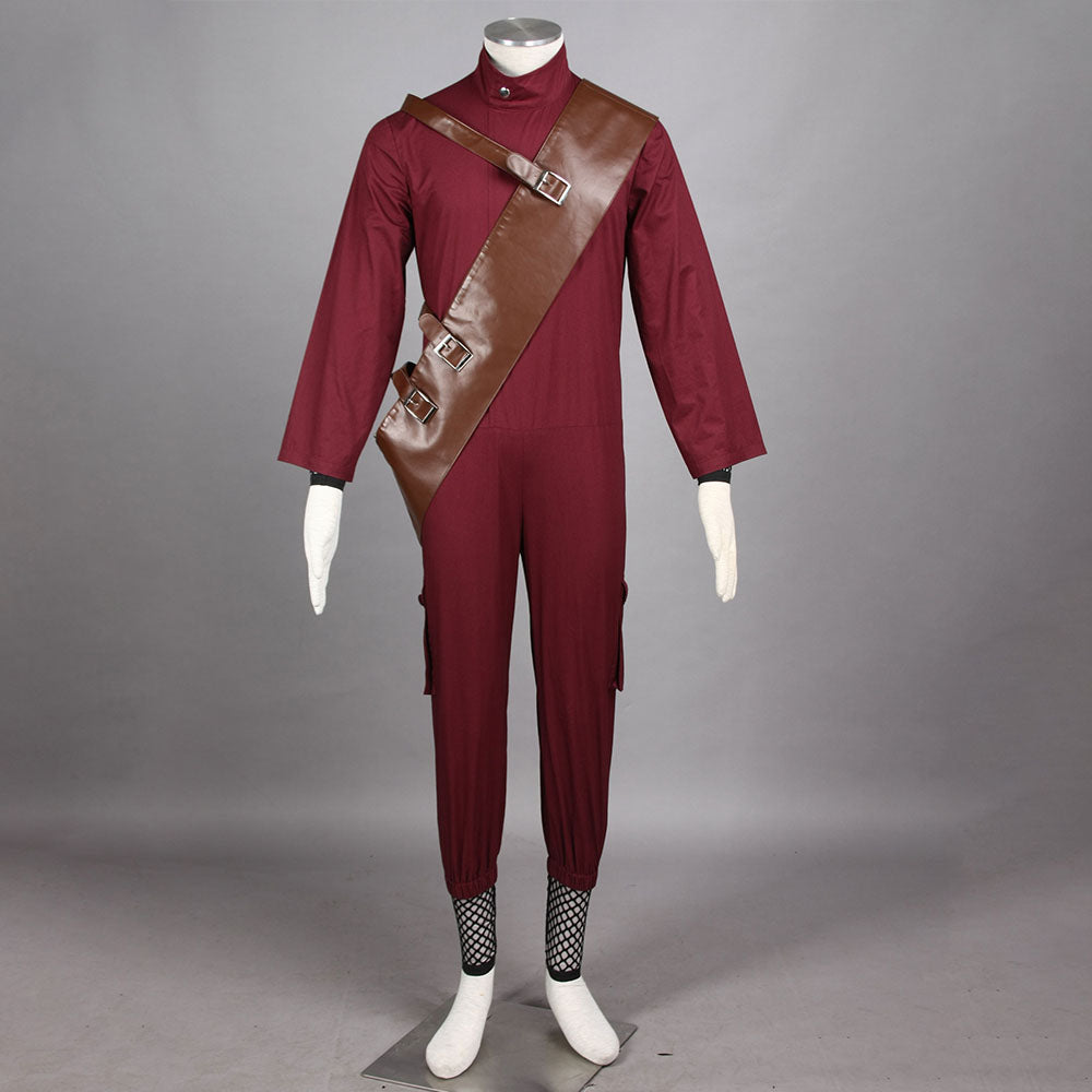 Anime Naruto Shippuden Cosplay Gaara Costume Men Kids Halloween