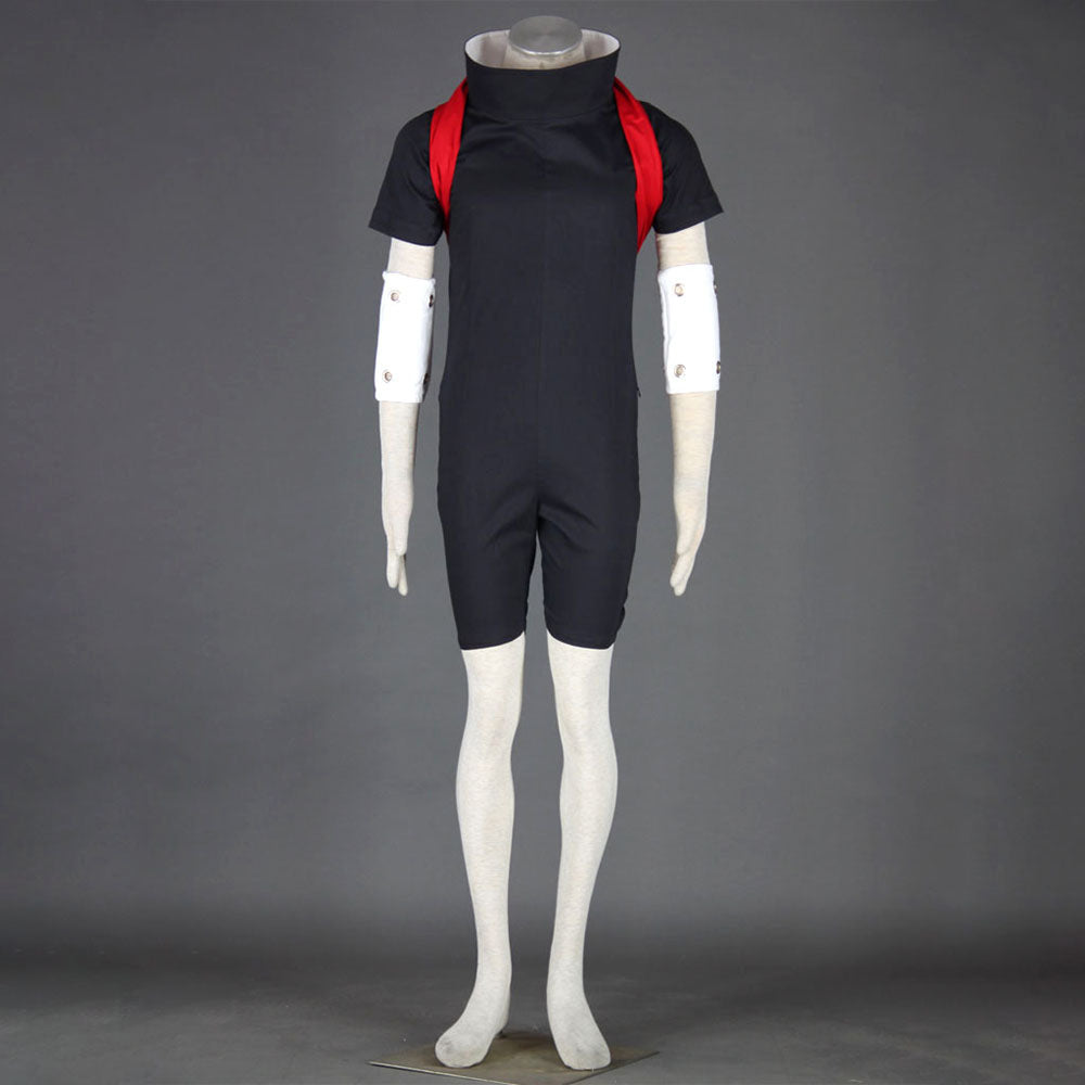 Anime Naruto Shippuden Cosplay Uchiha Sasuke Ninja Exam Costume Men Kids Halloween