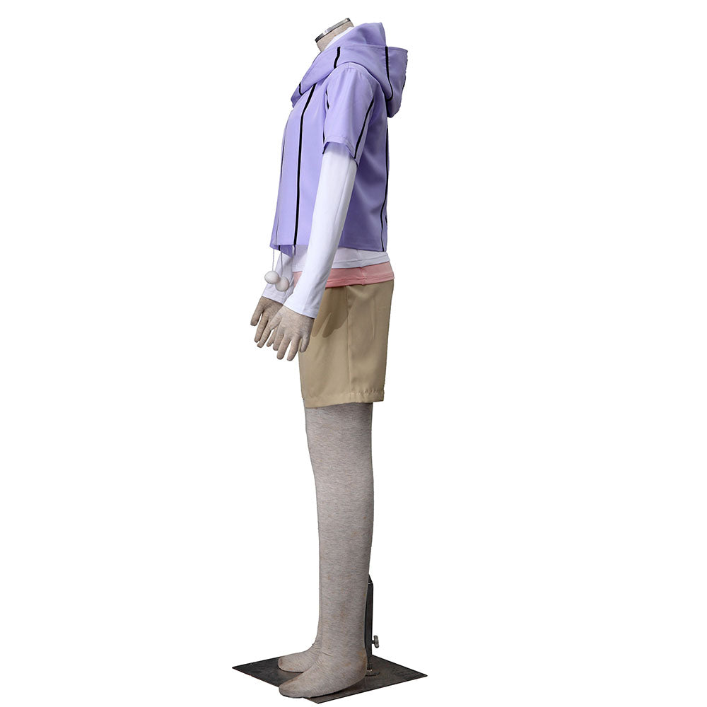 Anime Boruto Cosplay Hyuga Hinata Cosplay Costume Women Kids Halloween