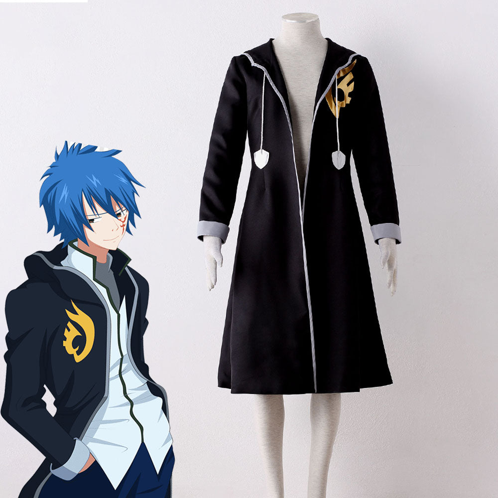 Anime Fairy Tail Jellal Fernandes Cosplay Costume Cloak Robe Men Kids Halloween